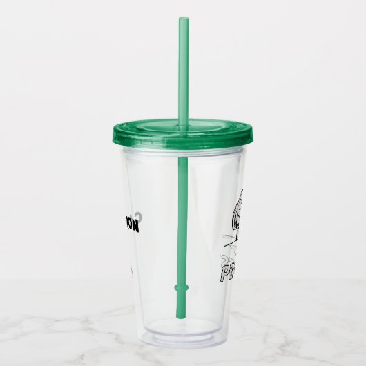 Verre En Acrylique cacahuètes | Pepperment Patty Thoughts (Droite)