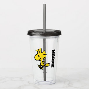 Verre En Acrylique cacahuètes Sauts de bois