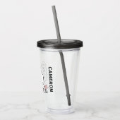 Verre En Acrylique cacahuètes | Snoopy Ho Ho Ho Plat alimentaire (Gauche)