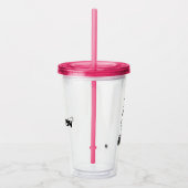 Verre En Acrylique cacahuètes | Snoopy Le Secret À La Vie (Droite)