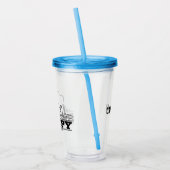 Verre En Acrylique cacahuètes | Snoopy Reest Break (Gauche)