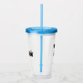 Verre En Acrylique cacahuètes | Snoopy Se Demande Pourquoi ? (Droite)