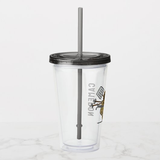 Verre En Acrylique cacahuètes | Snoopy Snow Warrior (Droite)