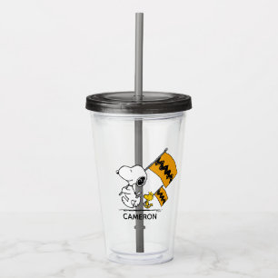 Verre En Acrylique cacahuètes Snoopy & Woodstock