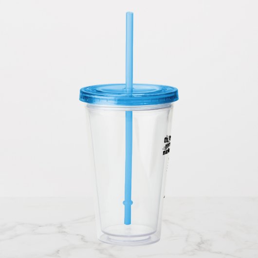 Verre En Acrylique Caddyshack | Oh Mme Crane (Droite)