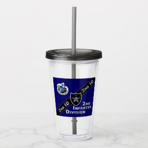 Verre En Acrylique Cadeau de la 2e division d'infanterie