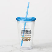 Verre En Acrylique Cadeaux de l'équipe des ressources humaines de l'é (Dos)