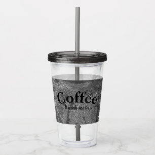 Verre En Acrylique Café