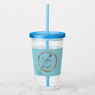 Verre En Acrylique Café S'Il Vous Plaît