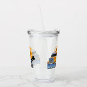 Verre En Acrylique Camion de dessin (Gauche)