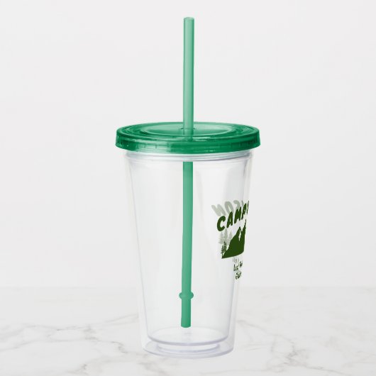 Verre En Acrylique Camp Bachelorette Party Mountain Camping Bach Trip (Droite)