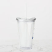 Verre En Acrylique Capitaine Ancre nautique (Droite)