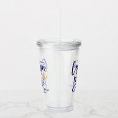 Verre En Acrylique Capitaine Bride Nautical Bachelorette (Droite)