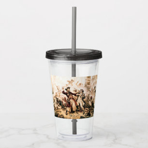 Verre En Acrylique Capture, Barbe noire pirate, Revenge de la reine A
