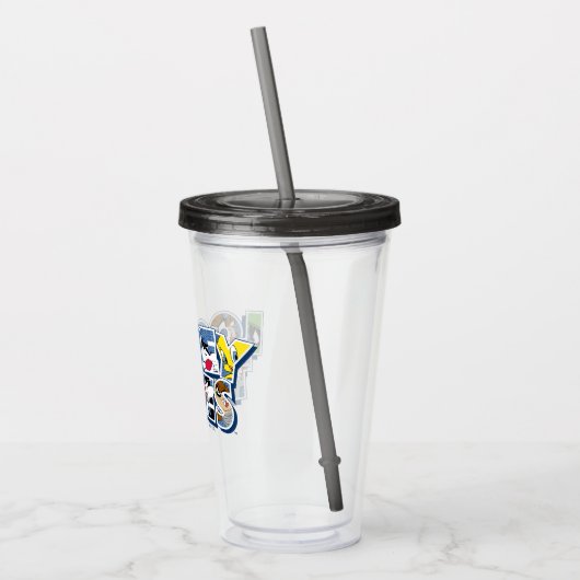 Verre En Acrylique Caractères LOONEY TUNES™ en lettres (Gauche)