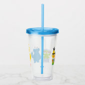 Verre En Acrylique Caractères Pixel Sesame Street (Droite)