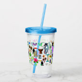 Verre En Acrylique Carnaval (Dos)