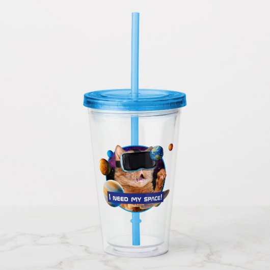 Verre En Acrylique Cat VR dans l'espace (Devant)