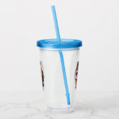 Verre En Acrylique Caution père et fille (11) (Gauche)