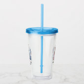 Verre En Acrylique Caution père et fille (7) (Droite)