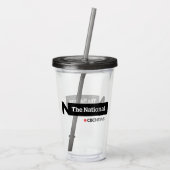 Verre En Acrylique CBC The National (Dos)