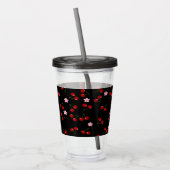 Verre En Acrylique Cerises noires (Gauche)