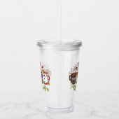 Verre En Acrylique "C'Est La Saison Café Halloween (Droite)