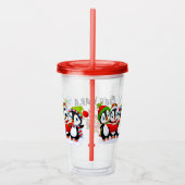 Verre En Acrylique Chanter des pingouins (Droite)