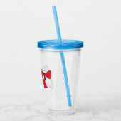 Verre En Acrylique Chat dans le Casquette | Texte de la pièce (Gauche)