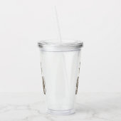 Verre En Acrylique Chat de hippie (Gauche)