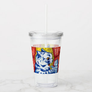 Verre En Acrylique Chat et ses chatons