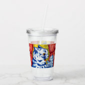 Verre En Acrylique Chat et ses chatons (Dos)
