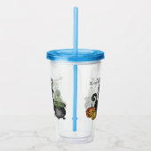 Verre En Acrylique Chat noir sorcière | Vibes sorcières (Droite)