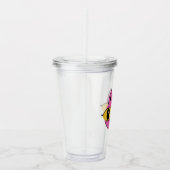 Verre En Acrylique Chat Rétro (Droite)