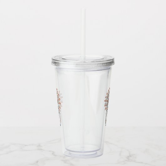 Verre En Acrylique Chef indien indigène de tigre (Droite)