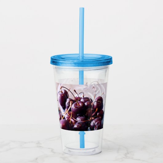 Verre En Acrylique Cherries (Devant)