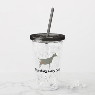 Verre En Acrylique Chèvre laitière Toggenburg