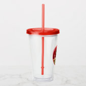 Verre En Acrylique Chihuahua Anniversaire Pizza Pie (Droite)