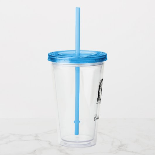 Verre En Acrylique Chouette avec devis (Droite)