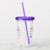 Verre En Acrylique Citation drôle de cocktail de daiquiri (Gauche)