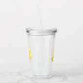 Verre En Acrylique Citron (Gauche)