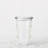 Verre En Acrylique Citron Juice Cool Boire Partie Acrylique Tumbler (Gauche)