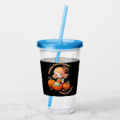 Verre En Acrylique Citrouille doux (Dos)