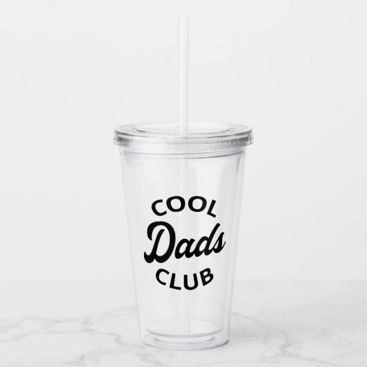 Verre En Acrylique Club cool Dads I (Devant)