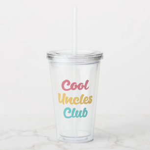 Verre En Acrylique Club des oncles cool II