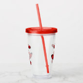 Verre En Acrylique Coccinelles (Gauche)