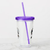 Verre En Acrylique Coffee Unicorne Acryllique Tumbler (Gauche)