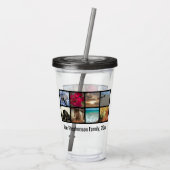 Verre En Acrylique Collage multi d'image de photo personnalisé par (Dos)