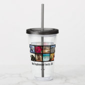 Verre En Acrylique Collage multi d'image de photo personnalisé par (Devant)