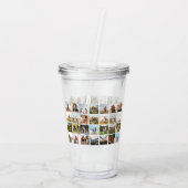 Verre En Acrylique Collection photo moderne 28 (Dos)